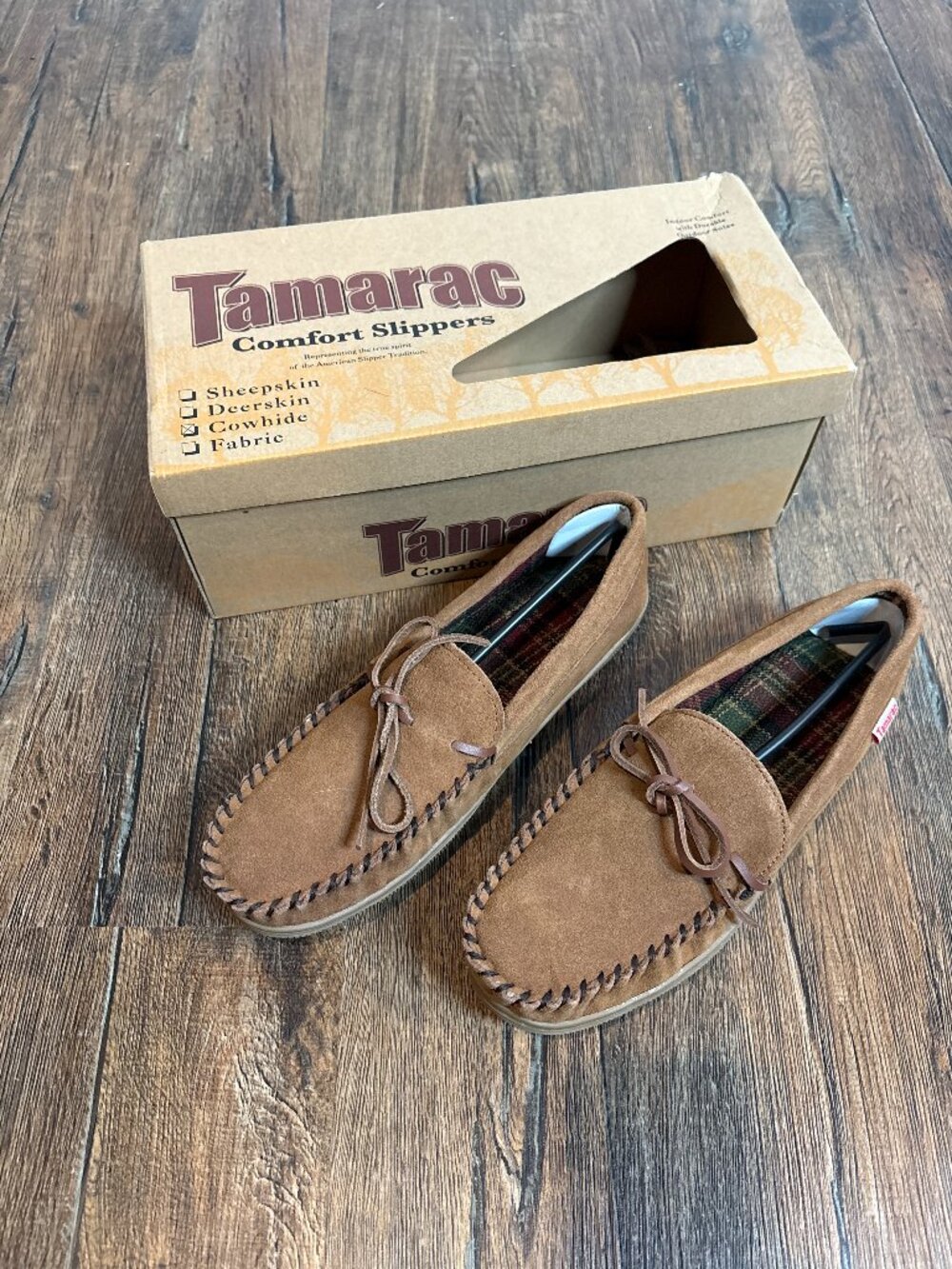 NIB Tamarac Comfort Slippers Men's